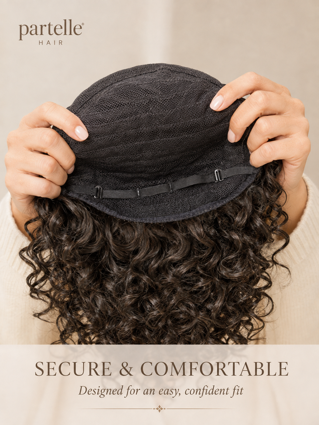 Short Curly Wig – Dark Chocolate Brown, Defined Curls & Natural Volume