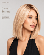 Parrucca Lunga – 54 cm, 100% Capelli Veri