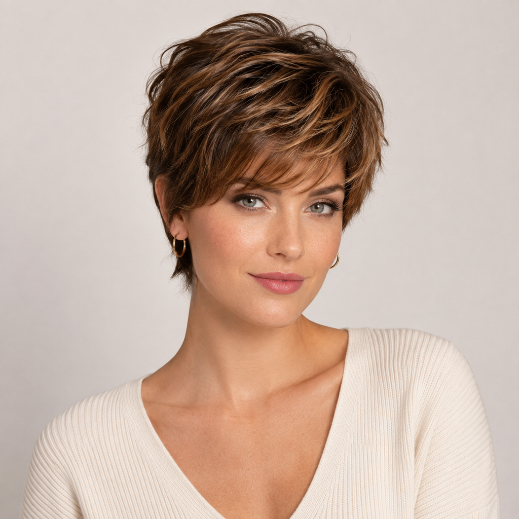 Avenue Soft Heat-Resistant Synthetic Fiber Wig – Lace Front, Left Part