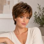 Avenue Soft Heat-Resistant Synthetic Fiber Wig – Lace Front, Left Part