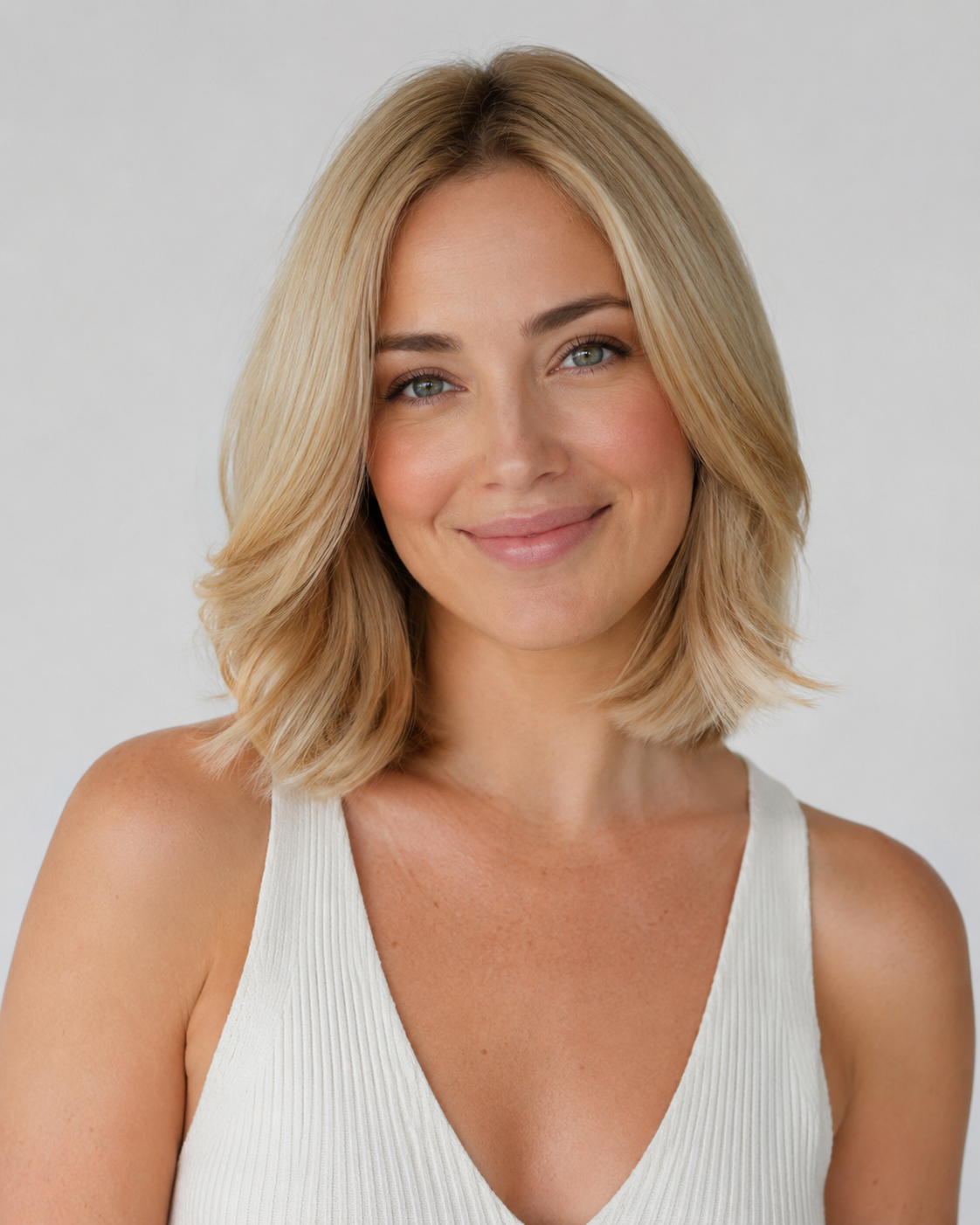 Parrucca Lunga – 54 cm, 100% Capelli Veri
