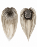Topper di capelli sintetici da 12 pollici con frangia