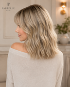 Topper di capelli sintetici da 12 pollici con frangia