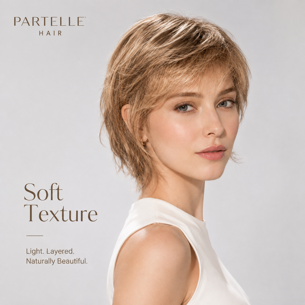 Escape Soft Heat-Resistant Synthetic Fiber Wig – Lace Front, Free Parting