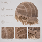 Escape Soft Heat-Resistant Synthetic Fiber Wig – Lace Front, Free Parting