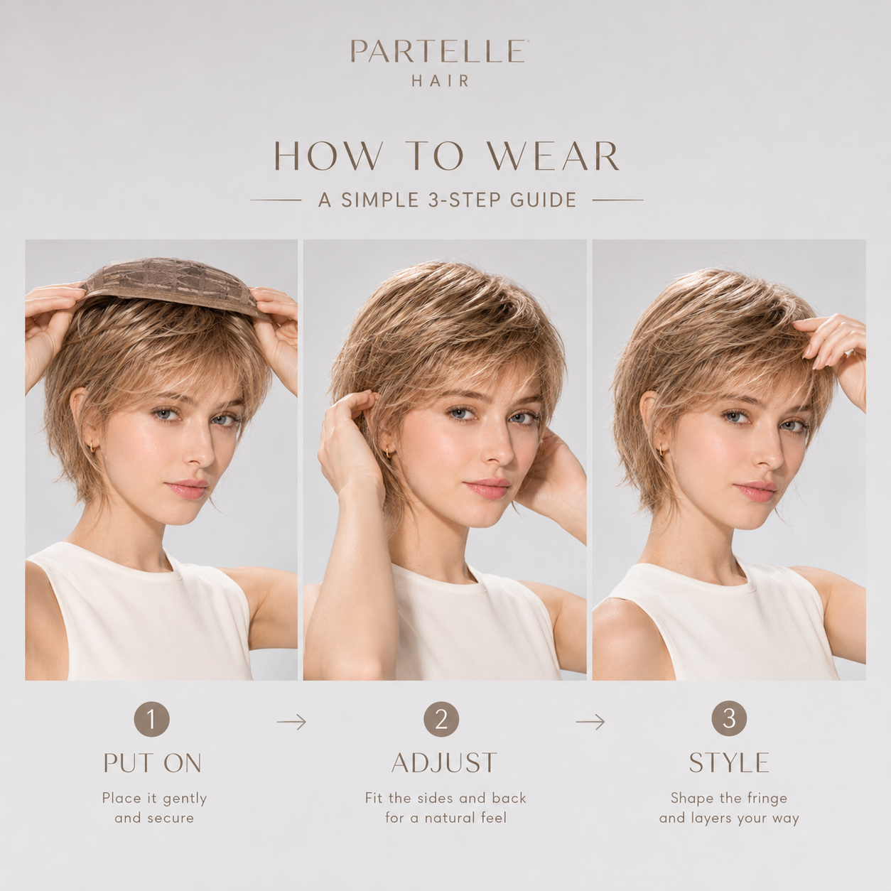 Escape Soft Heat-Resistant Synthetic Fiber Wig – Lace Front, Free Parting