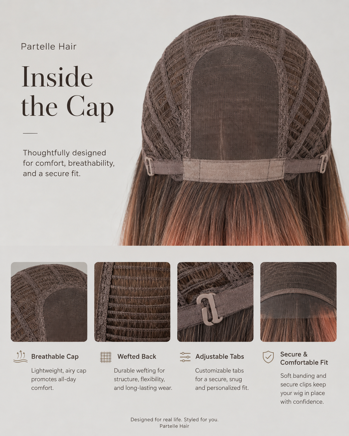 Treasure Soft Heat-Resistant Synthetic Fiber Wig – Lace Front, Free Parting