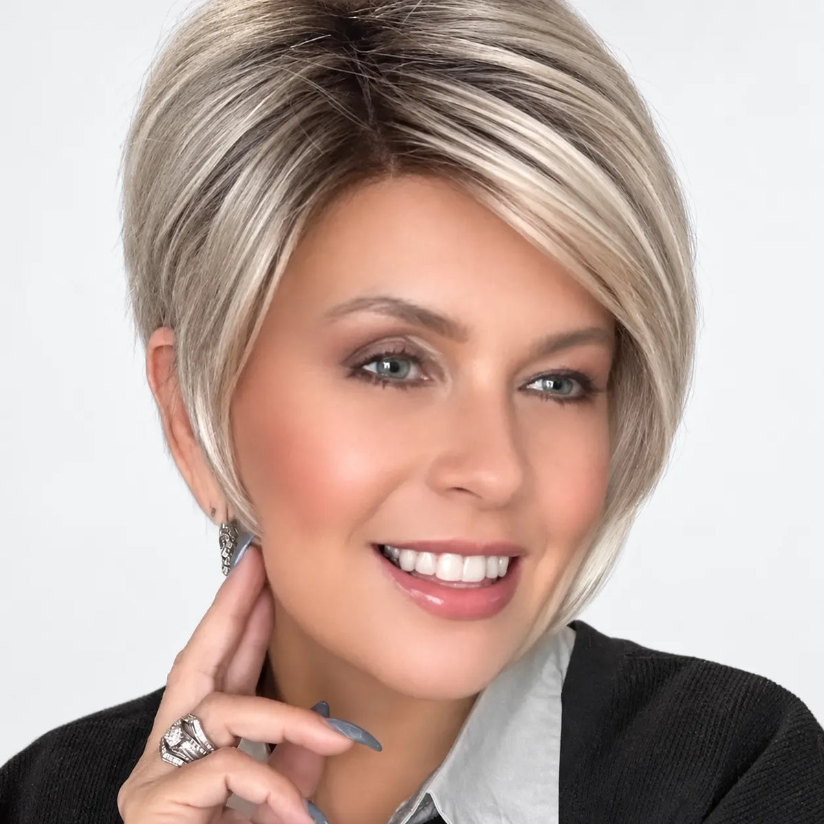 Ignite-The Asymmetrical Bob That Frames Your Face | Heat-Friendly