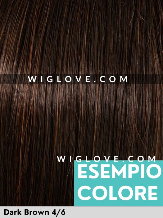 DUO WAVE - human hair synthetic blend - left parting, lace front, closed back