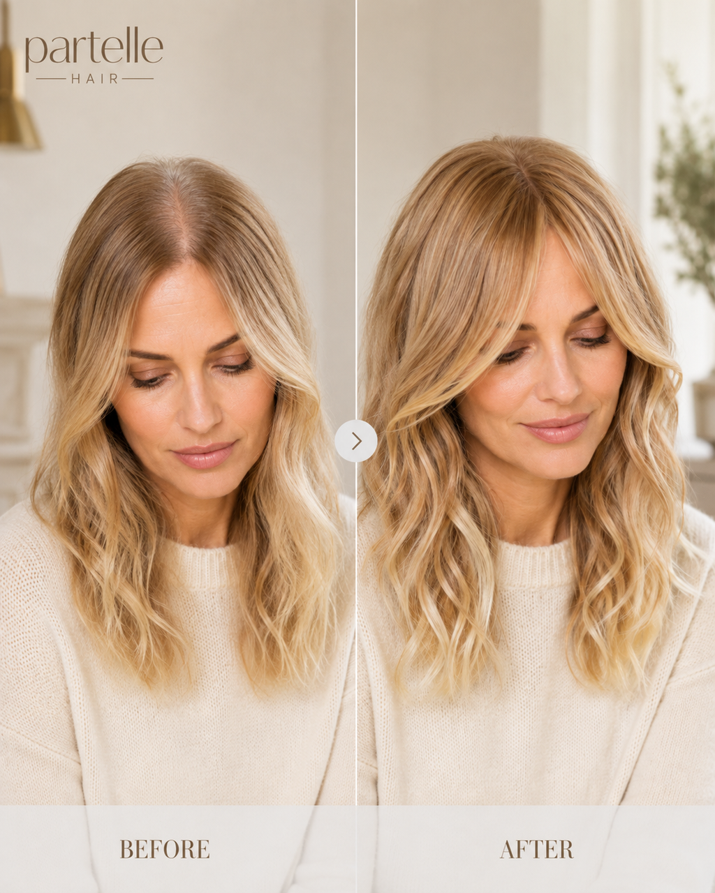 Long Curly Hair Topper – 45cm, Heat-Resistant Fiber
