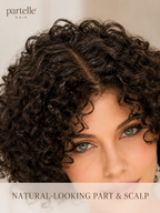 Short Curly Wig – Dark Chocolate Brown, Defined Curls & Natural Volume